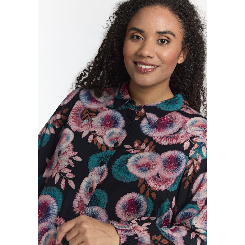 Studio SBitta Shirt Shirt Big pink flowers