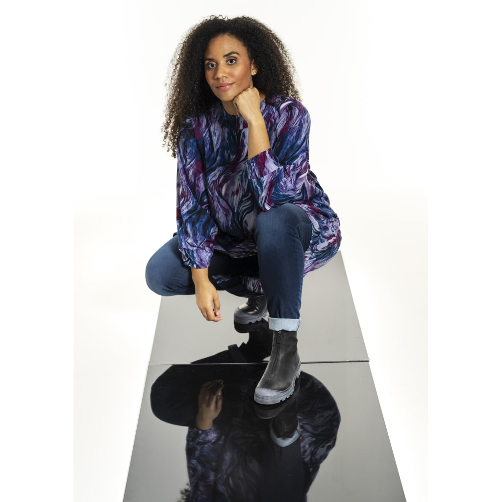 Studio SIngebrit Tunic Tunic Purple Printed