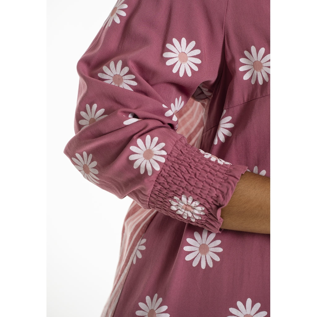 Studio SJuliana Shirt Shirt Old rose with flowers