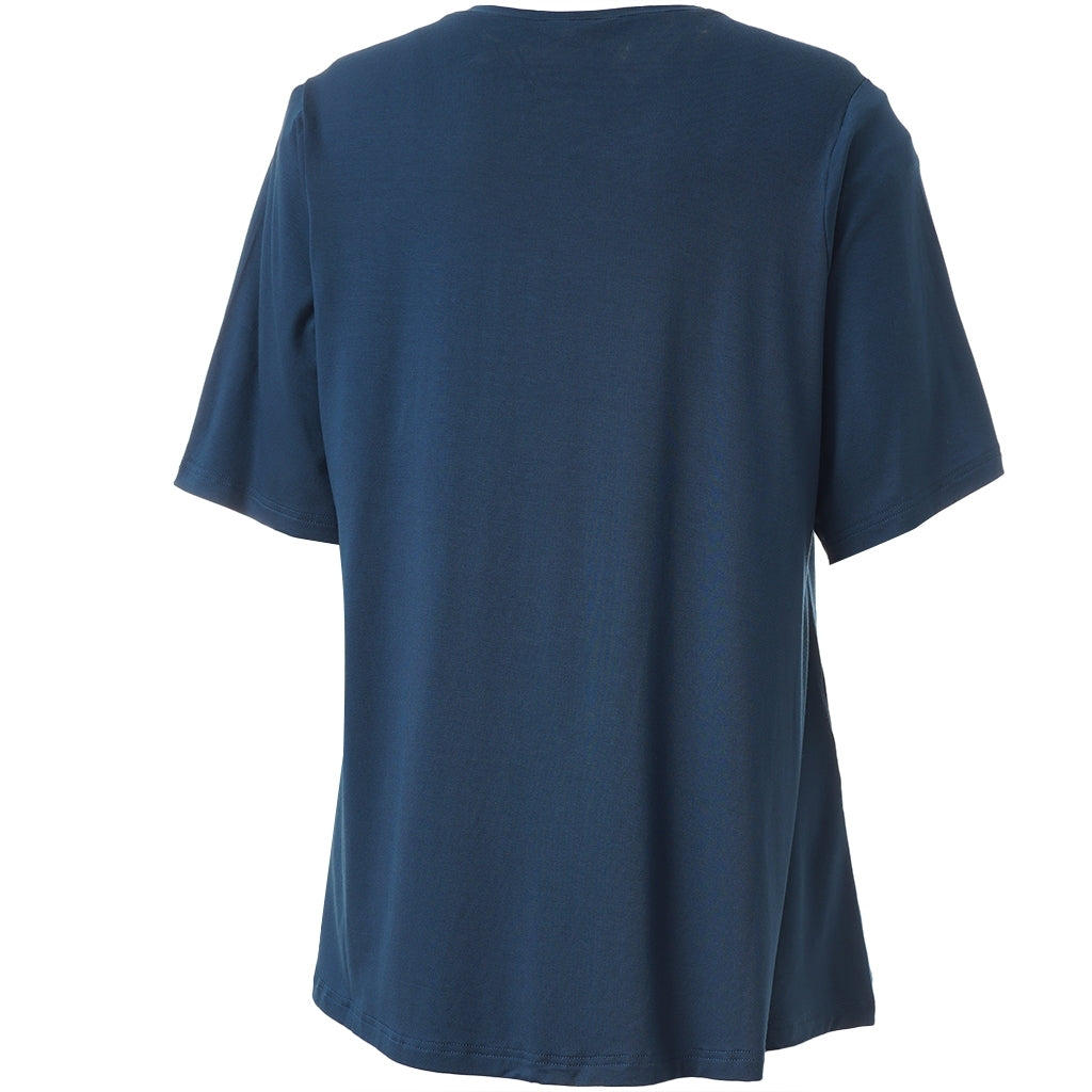 Studio SBella T-Shirt with print T-Shirt Petrol with blue