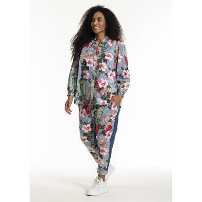 Studio SBonni Shirt Shirt Stripe with flower print