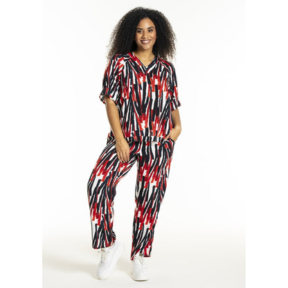 Studio SDasie Blouse Blouse White with red stripes