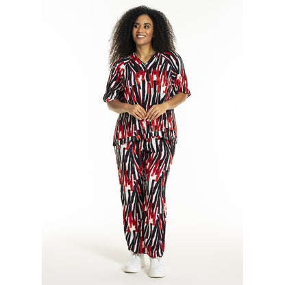 Studio SDasie Blouse Blouse White with red stripes