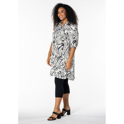 Studio SEmilie Shirt Shirt White with Black zebra