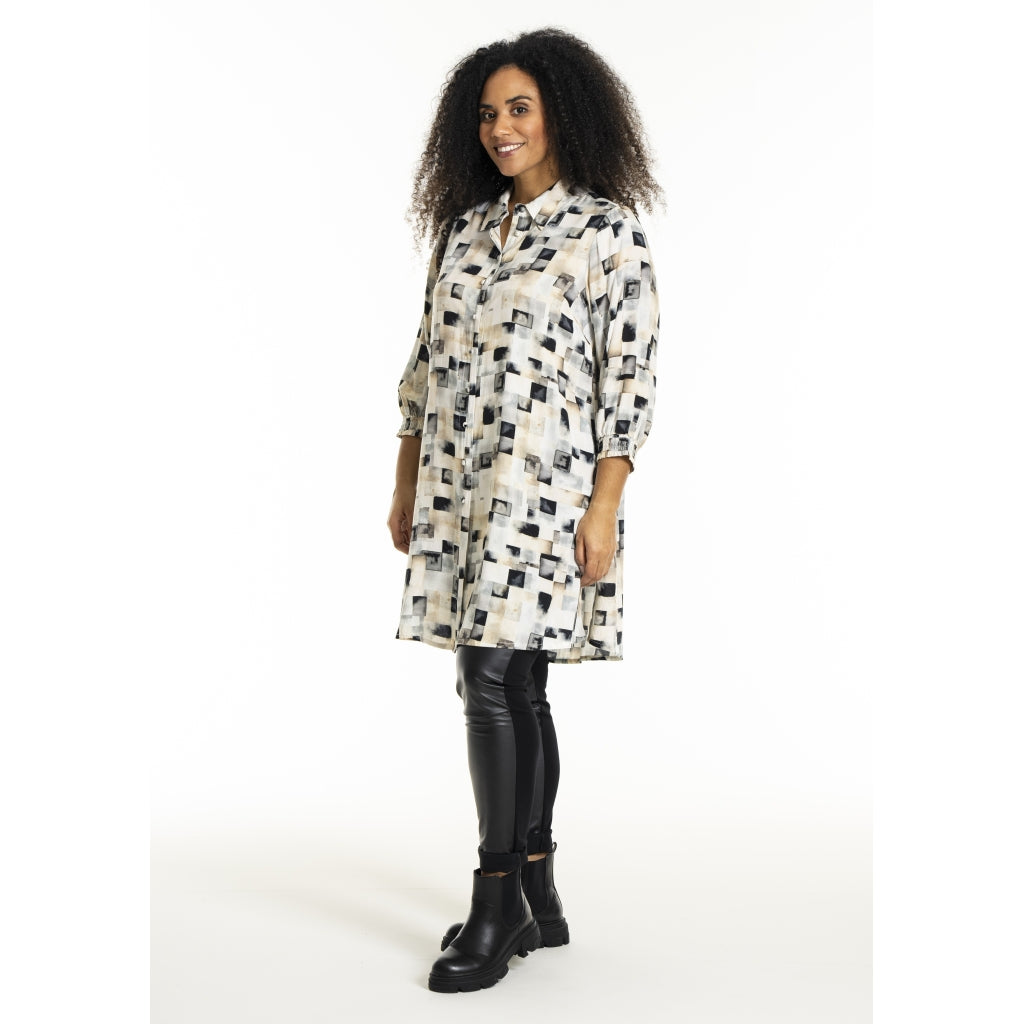 Studio SEmilie Shirt Shirt Sand melange mix boxes