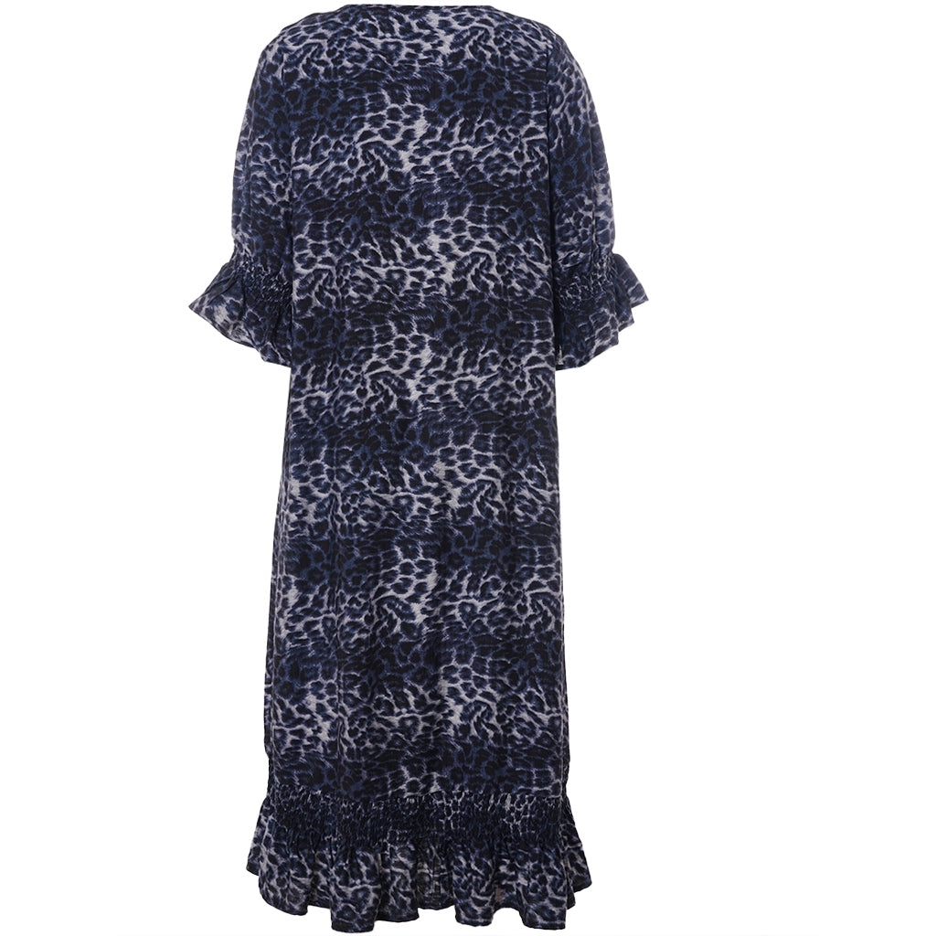 Studio SGena Dress Dress Navy animal print