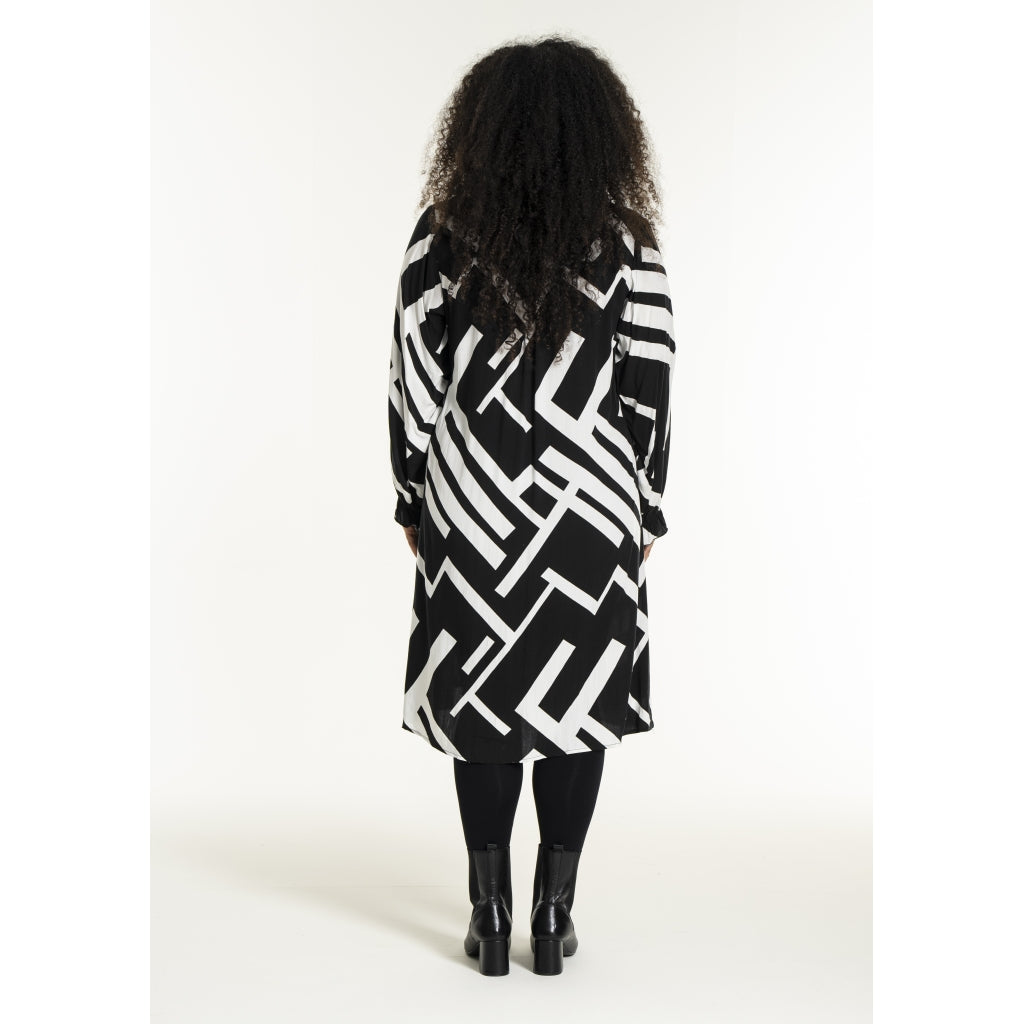 Studio SGunda Dress Dress Black with white squares