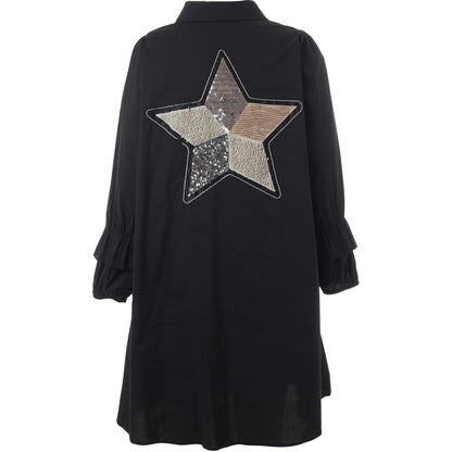 Studio SGunette Shirt star on the back Shirt Black