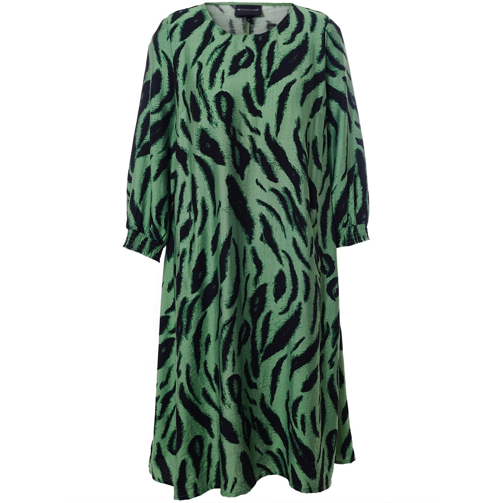 Studio SGunnel Dress Dress Black green clouds