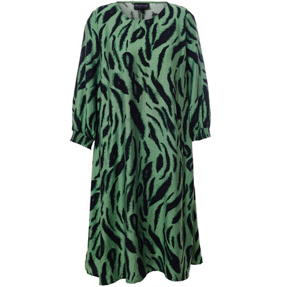 Studio SGunnel Dress Dress Black green clouds