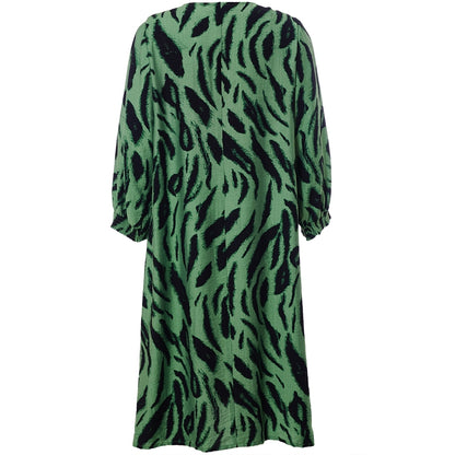 Studio SGunnel Dress Dress Black green clouds