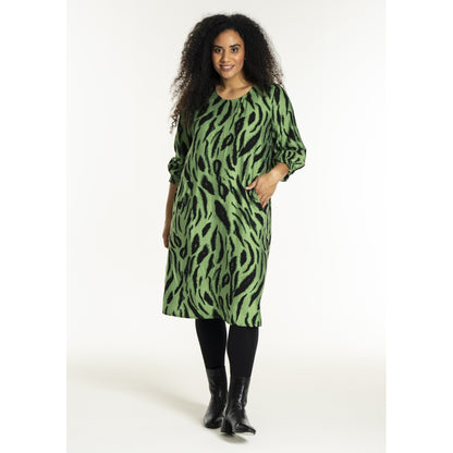 Studio SGunnel Dress Dress Black green clouds