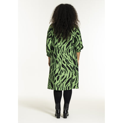 Studio SGunnel Dress Dress Black green clouds