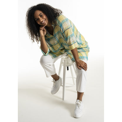 Studio SGyda Shirt Shirt Blue yellow check