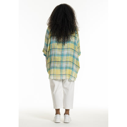 Studio SGyda Shirt Shirt Blue yellow check