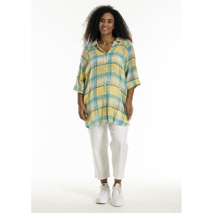 Studio SGyda Shirt Shirt Blue yellow check