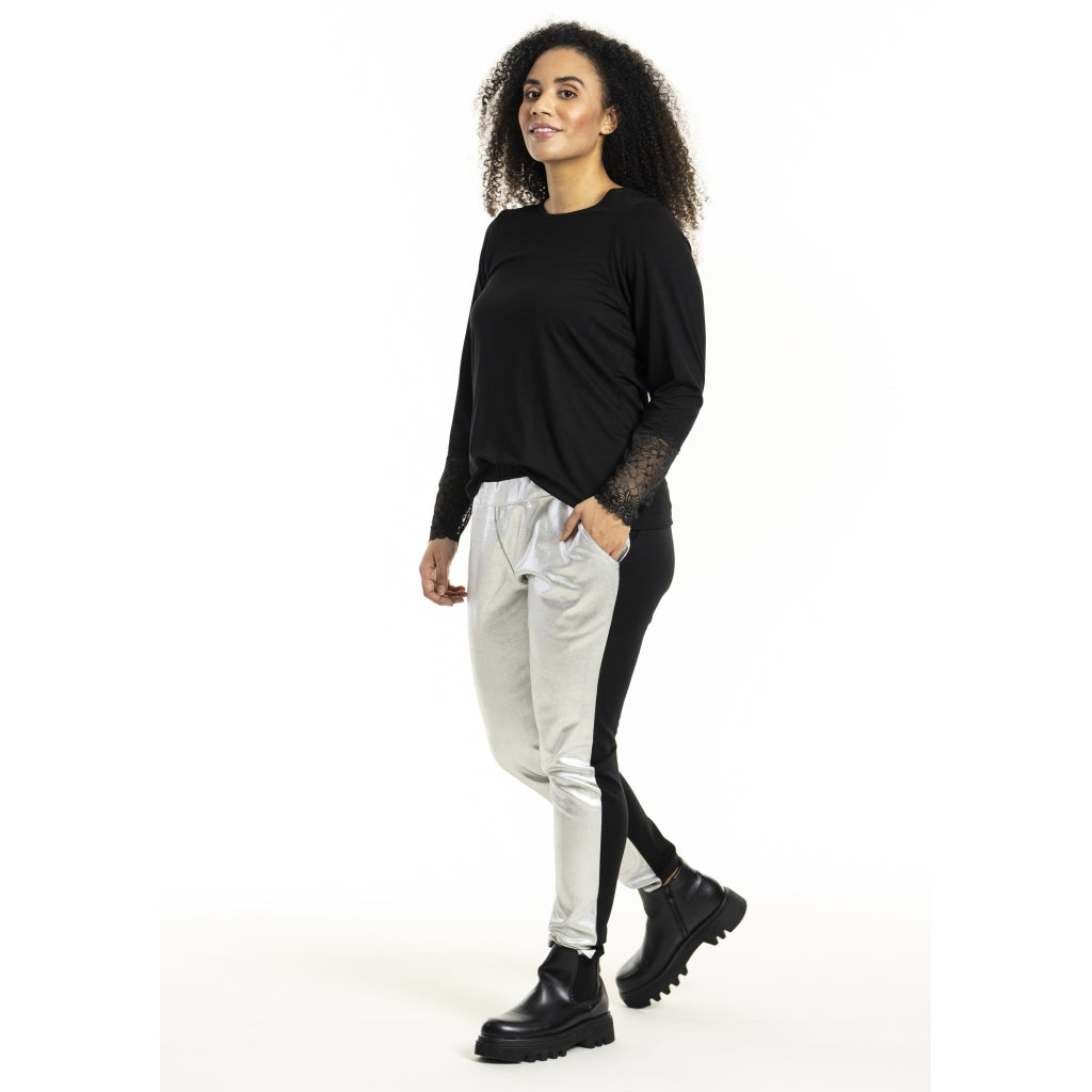 Studio SHasel pants Pants Silver glitter