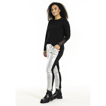 Studio SHasel pants Pants Silver glitter