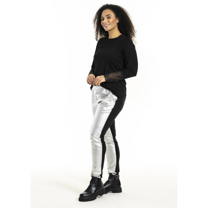Studio SHasel pants Pants Silver glitter