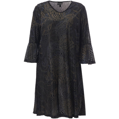 Studio SHelda Dress Dress Navy/gold flock