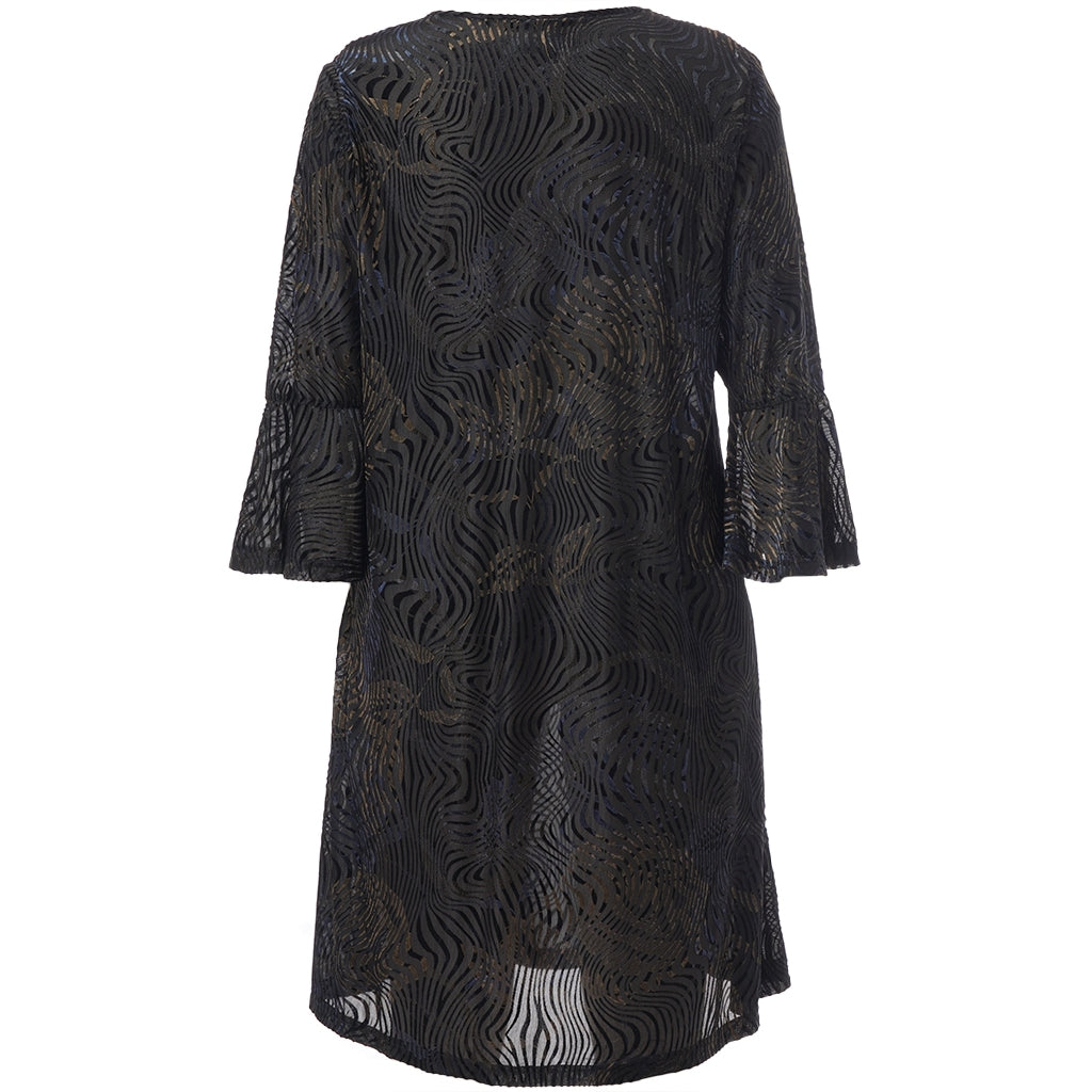 Studio SHelda Dress Dress Navy/gold flock