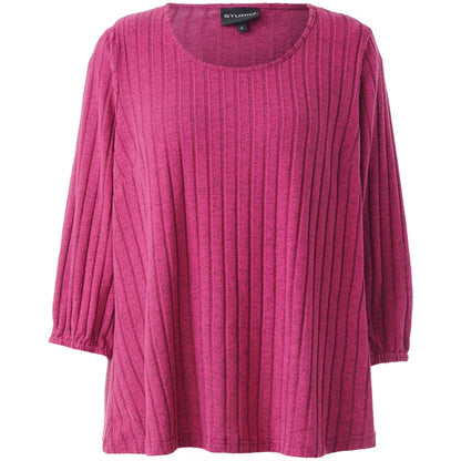 Studio SIlana Knitted Blouse Blouse Pink