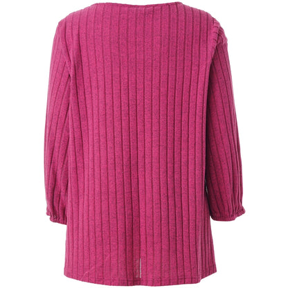 Studio SIlana Knitted Blouse Blouse Pink