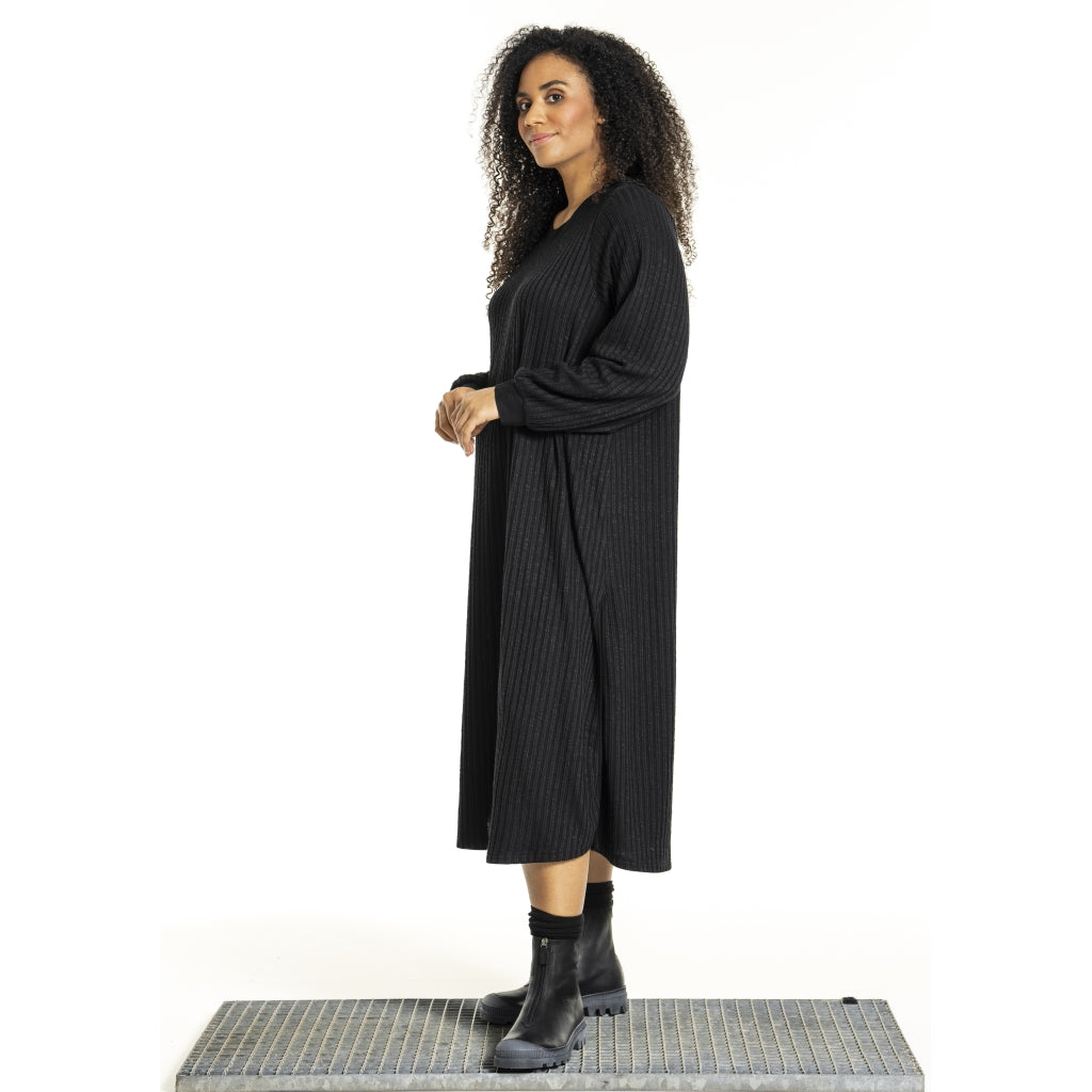 Studio SIngermette Knitted Dress Dress Black