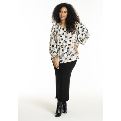 Studio SIngred Blouse Blouse Sand melange mix boxes