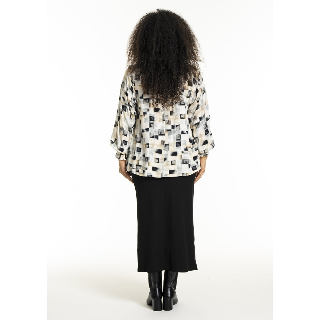 Studio SIngred Blouse Blouse Sand melange mix boxes