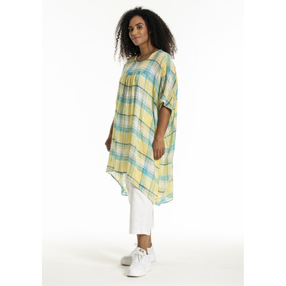 Studio SJanita Dress Dress Blue yellow check