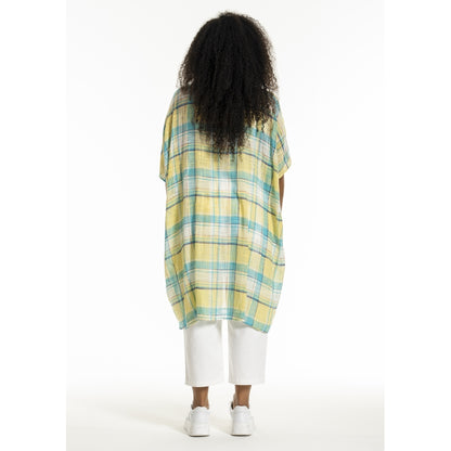 Studio SJanita Dress Dress Blue yellow check
