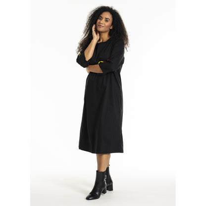 Studio SJasmina Dress Dress Black + rainbow print