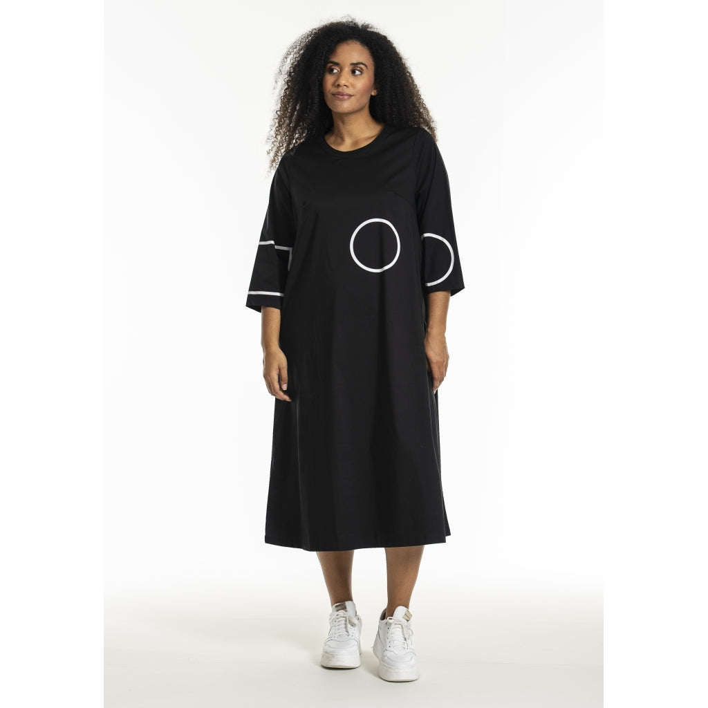 Studio SJasmina Dress Dress Black + white print