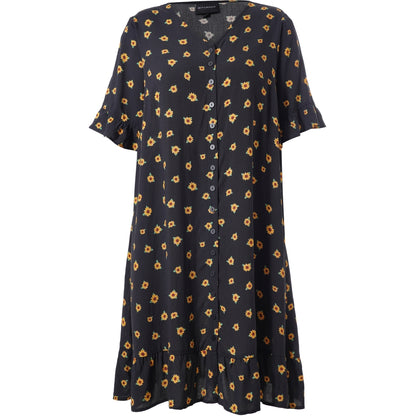 Studio SJette Dress Dress Black with sunflower