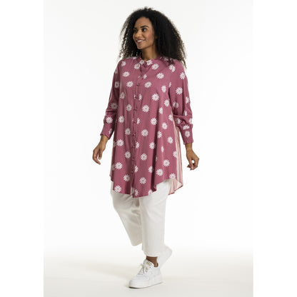 Studio SJuliana Shirt Shirt Old rose with flowers