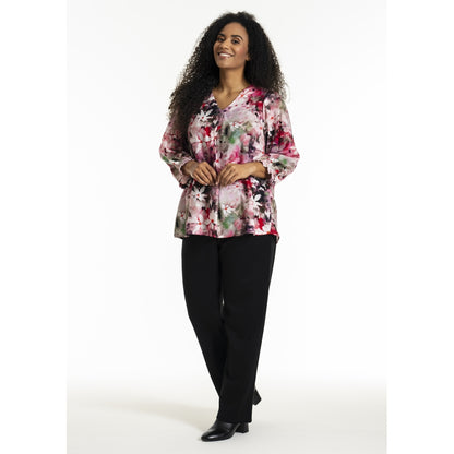 Studio SJustina Blouse Blouse Rosa flowers