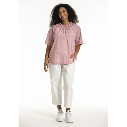 Studio SLeni Blouse Blouse Red check with dots