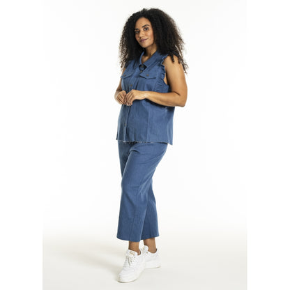 Studio SLora Trousers Trousers Light Blue Denim