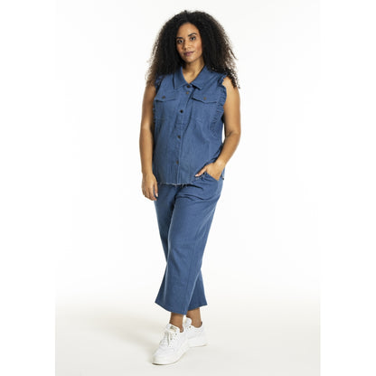 Studio SLora Trousers Trousers Light Blue Denim
