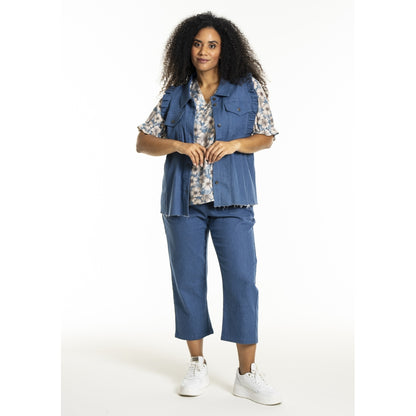 Studio SLucy Jeans vest Vest Light Blue Denim