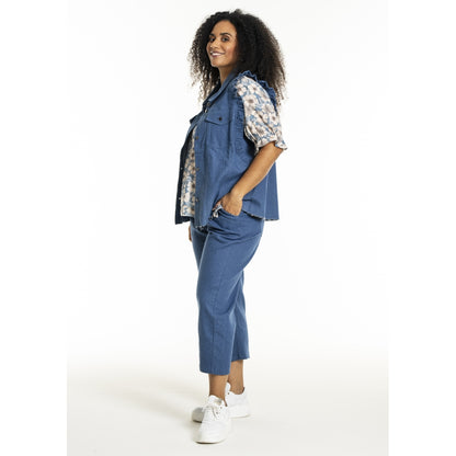 Studio SLucy Jeans vest Vest Light Blue Denim