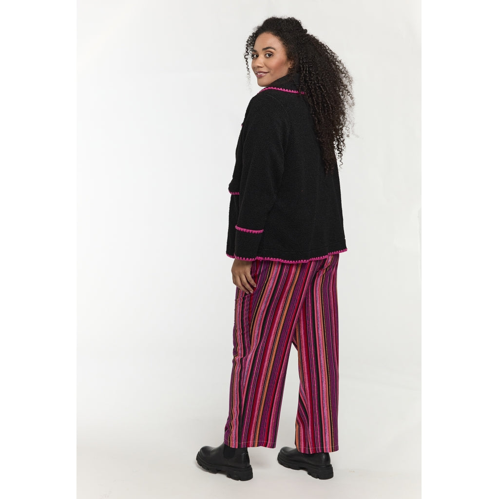 Studio SMaria Jacket Jacket Black with Pink