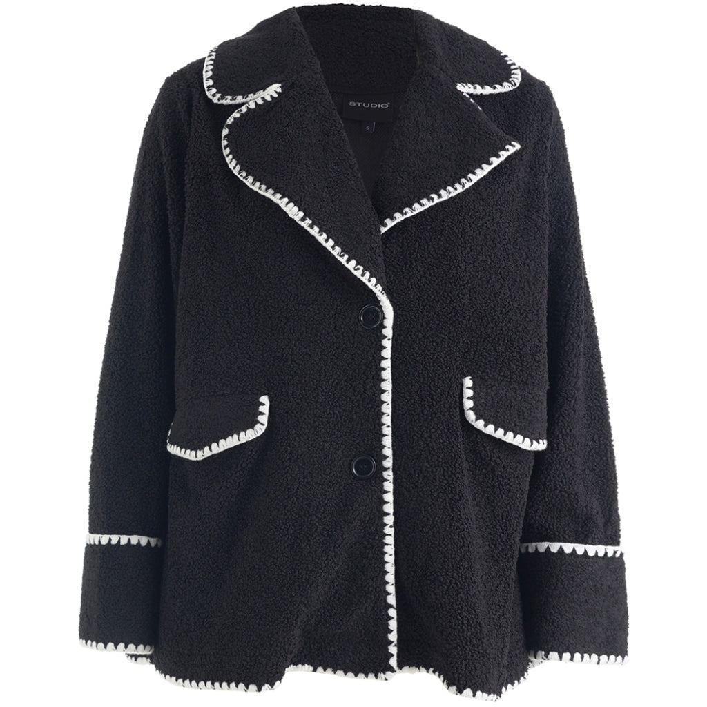 Studio SMaria Jacket Jacket Black with white
