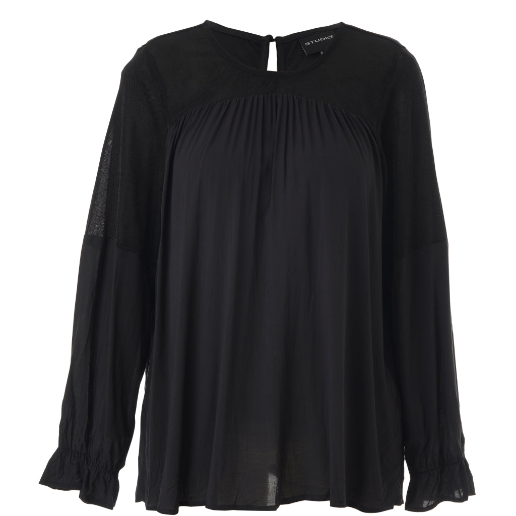 Studio SMille Blouse Blouse Metallic Black