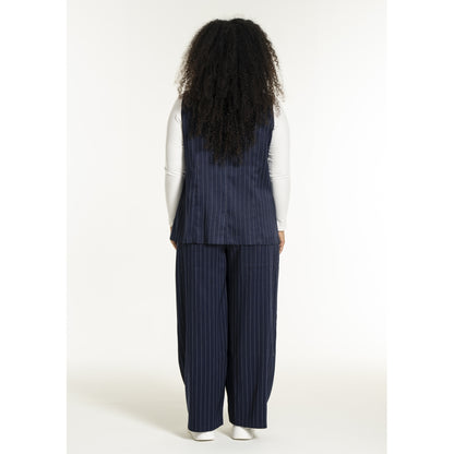 Studio SNaia vest Vest Blue-white pinstripe