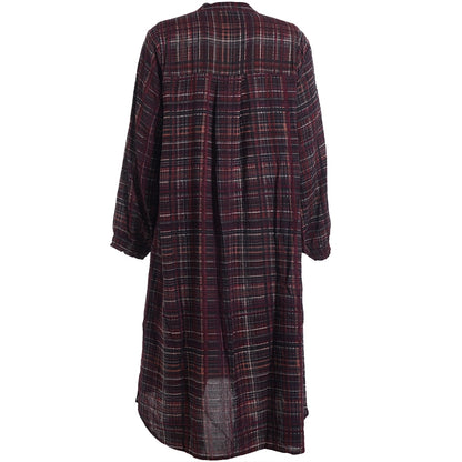 Studio SNoelia Dress Dress Bordeaux Checks
