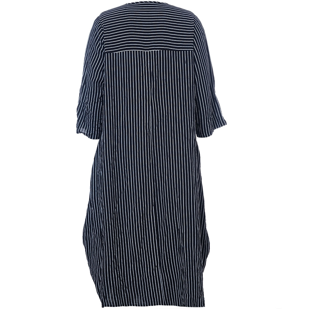 Studio SNoella Dress Dress Black with white stripe
