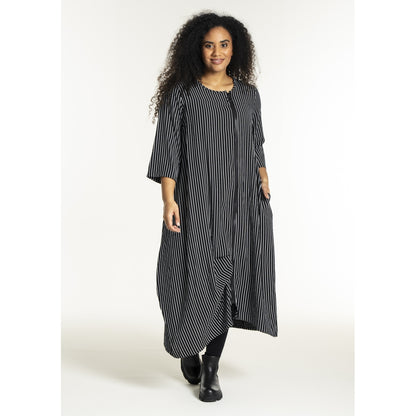 Studio SNoella Dress Dress Black with white stripe