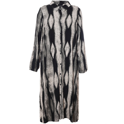 Studio SNorlina dress Dress Black/Grey Melange print